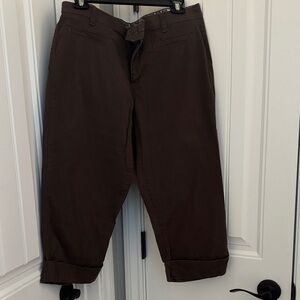 Bandolino Women's Dark Brown Cropped Pants